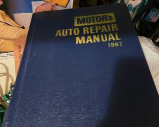 Mint Vintage 1967 Motor's Auto Repair Manual