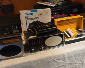 Bearcat III & IV Scanners, Candle Ten Transistor radio, Kodak, Canon & more