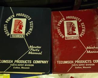 1972 Tecumseh Master Parts & Mechanic's manuals