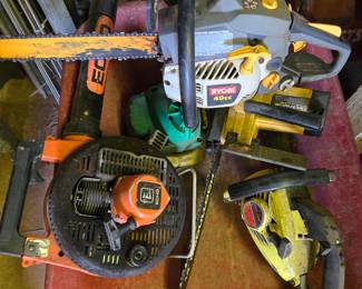 Chainsaws & blower
