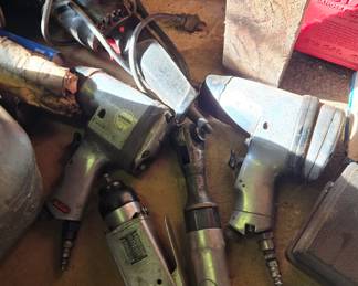 Lots of air tools