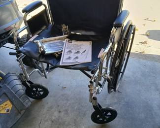 Like New Oversized Wheel Chair!