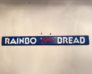 Rainbo is good bread door push