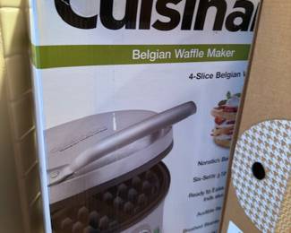 Cuisinart waffle maker