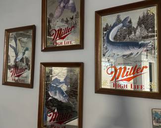 Miller collectable mirrors will be sold as sets only $150 per set 