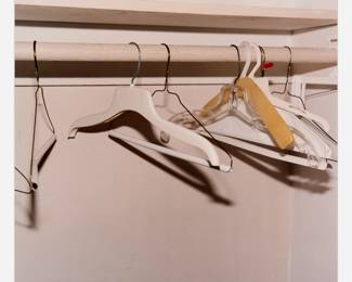158 . Jeff Brouws "Hangers, Las Vegas" C-Print (1998)