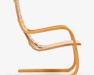 69 . Alvar Aalto for Artek 406 "Pension" Lounge Chair