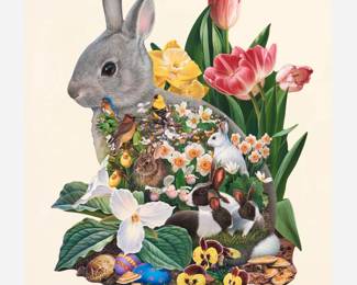 270 . Russell Cobane "Spring" Acrylic on Paper (2003)