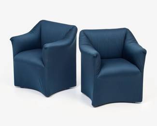272 . Mario Bellini for Cassina Pair of 684 Chairs
