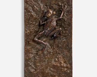 166 . Steve Kestrel "Cool, Clear Water" Bronze