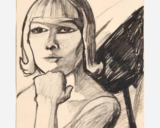 43 . Theophilus Brown Figure Drawing (1967)