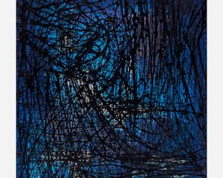 258 . H. Cerqueira Brazilian Abstract Painting (1959)
