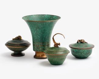 226 . Carl Sorensen Danish Bronze Ware