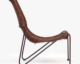 189 . Frederic Weinberg Style Lounge Chair (ca. 1960s)