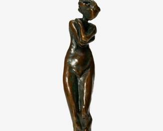 168 . Tom Corbin "Cover Up" Bronze Statuette