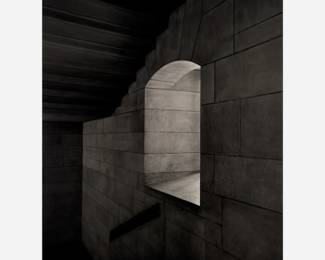 219 . Keith Davis "Nebraska State Capitol, Lincoln" Gelatin Silver Print (1984)