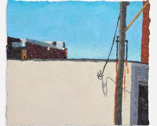 116 . John Ferry "Kansas City #1" Oil on Panel (2010)