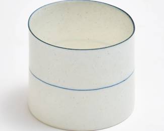 88 . Bodil Manz Porcelain Cylinder