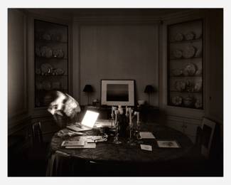 208 . Matthew Pillsbury "Judy Pillsbury, Paris Computer #2" Epson Print (2003)