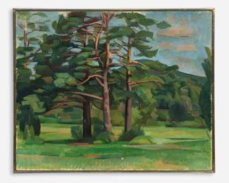 24 . Wilbur Niewald Oil on Canvas