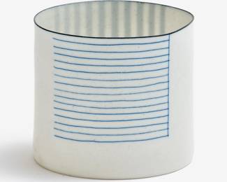 87 . Bodil Manz Porcelain Cylinder