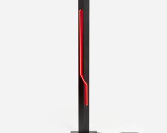 193 . Rudi Stern for George Kovacs Neon Floor Lamp (ca. 1980s)