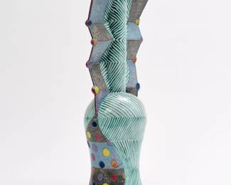 48 . Andrea Gill Monumental Ceramic Vessel (1979)