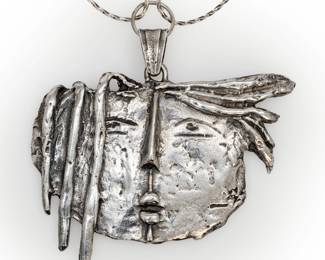 165 . Angel Botello Sterling Silver Pendant
