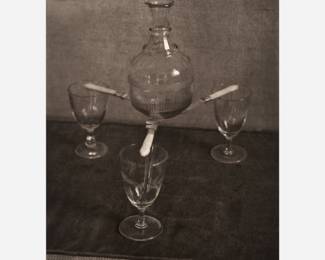 83 . McDermott & McGough "Experience of Equilibrium with Three Knives" Photogravure (1994)