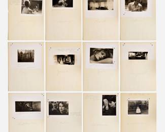196 . Deborah Turbeville "Agence Fam 1984 Calendar" Folio
