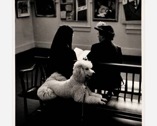 113 . Bill Witt "The Art Critic" Gelatin Silver Print (1948)
