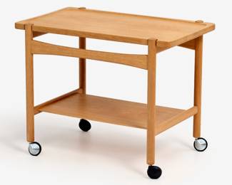 38 . Hans Wegner for Andreas Tuck AT48 Serving Trolley (ca. 1960)