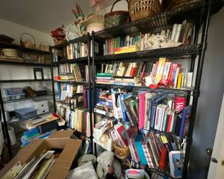 Book collection & bookshelves