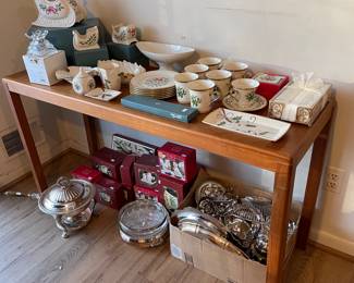 Vejle Stole console table/Lenox Xmas