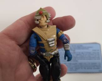 Vintage GI Joe Blaster 3.75"toy figure