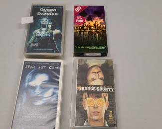 VHS Movie lot: Final Destination, Fear Dot Com, more