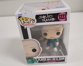 Funko Pop Squid Game vinyl toy
