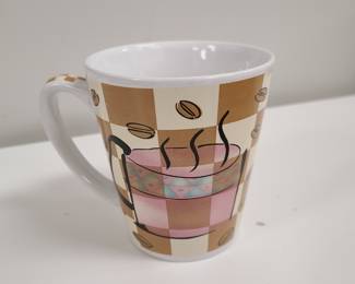 art décor bar glasses, coffee mugs