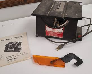 Dremel 4" table Saw tool