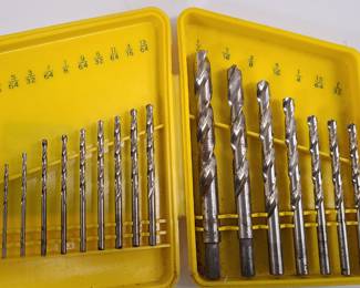 Hanson High Speed Steel Drill Set tools