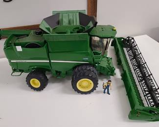 John Deere Big Farm toy combine