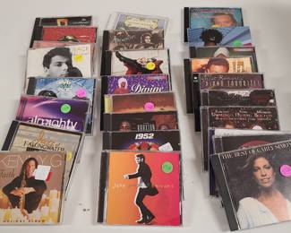 Music CD lot: mixed genre