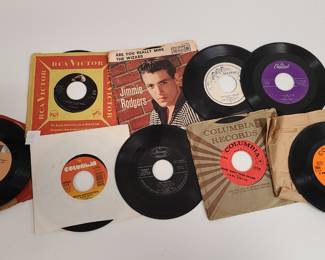 Mixed lot of music Vinyl 45 rpm
