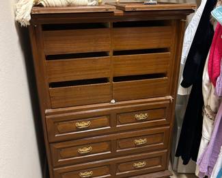 Mid Century Chest with doors