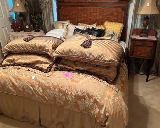 Lovely, custom linens, and bedding