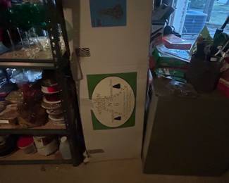 Christmas tree flocked new in box