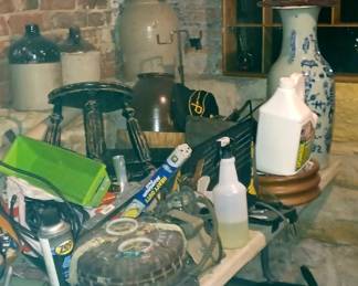 Items in the basement 