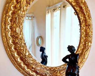 Large vintage mirror 