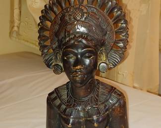 Vintage Wooden Sculpture 