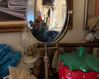 Bronze antique mirror